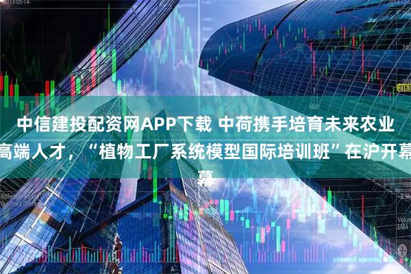中信建投配资网APP下载 中荷携手培育未来农业高端人才，“植物工厂系统模型国际培训班”在沪开幕