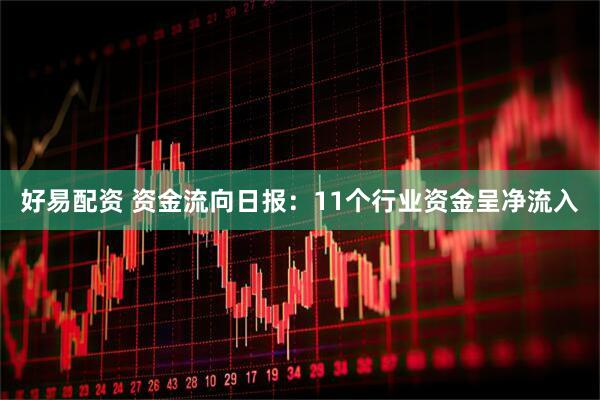 好易配资 资金流向日报：11个行业资金呈净流入